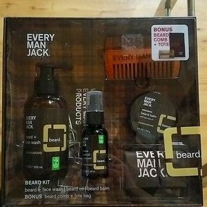 Every Man Jack Beard Kit NWT